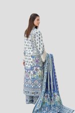 Stitched 3 Piece Cambric Suit – Embroidered - Image 3