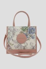 Elegant Pink Shoulder Tote Bag – Faux Leather - Image 2