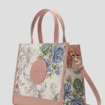 Elegant Pink Shoulder Tote Bag – Faux Leather