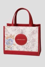 Elegant Pink Shoulder Tote Bag – Faux Leather - Image 4