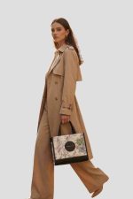 Elegant Pink Shoulder Tote Bag – Faux Leather