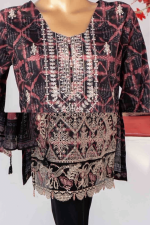 3 Piece Unstitched Embroidered Lawn Suit | Digital Print | Premium Quality - Image 4