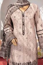 3 Piece Unstitched Embroidered Lawn Suit | Digital Print | Premium Quality - Image 4