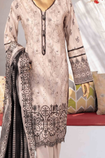 3 Piece Unstitched Embroidered Lawn Suit | Digital Print | Premium Quality