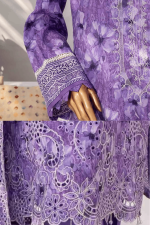 3 Piece Unstitched Embroidered Lawn Suit | Digital Print | Premium Quality - Image 4