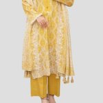 3 Piece Unstitched Embroidered Lawn Suit
