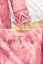3 Piece Unstitched Embroidered Lawn Suit | Digital Print | Premium Quality - Image 4