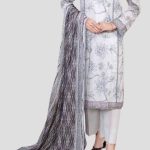 3 Piece Unstitched Digital Printed Lawn Suit (Copy)