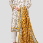 3 Piece Unstitched Digital Printed Lawn Suit