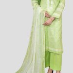 3 Piece Unstitched Digital Printed Lawn Suit (Copy)