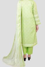 3 Piece Unstitched Digital Printed Lawn Suit (Copy) - Image 2