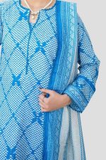 3 Piece Unstitched Digital Printed Lawn Suit (Copy) - Image 2