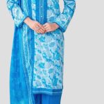 3 Piece Unstitched Digital Printed Lawn Suit (Copy)