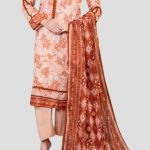 3 Piece Unstitched Digital Printed Lawn Suit (Copy)